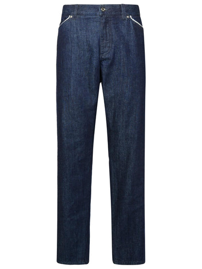 Dolce & Gabbana Blue Cotton Jeans