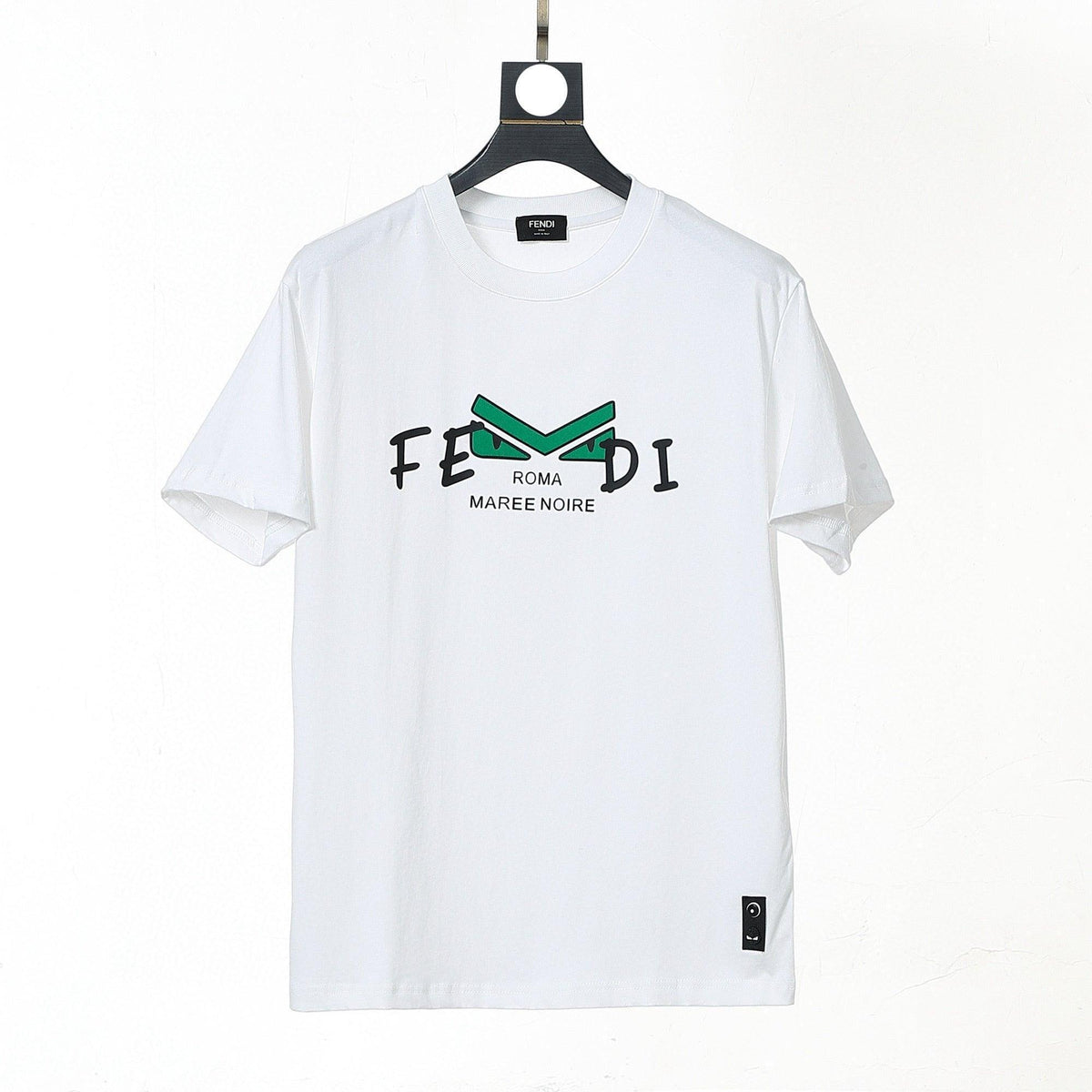 Fendi T-Shirt without Collar 'White'