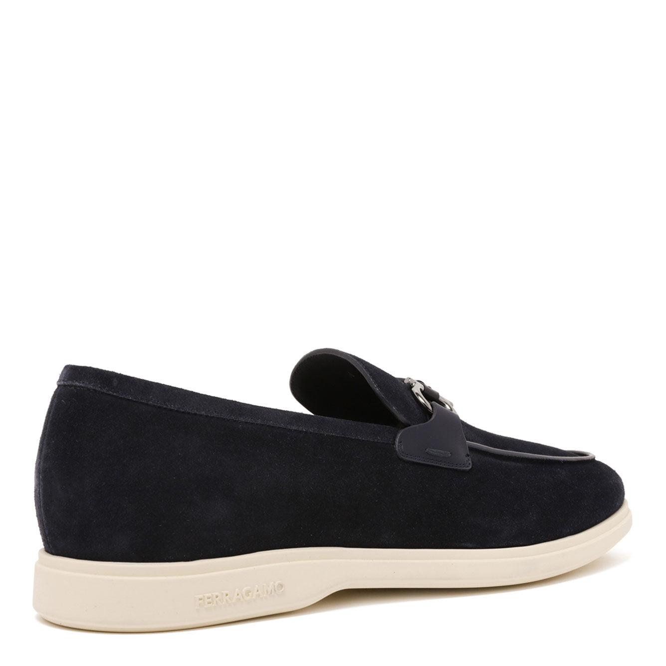 Ferragamo Men's 100% Leather Flat Shoes