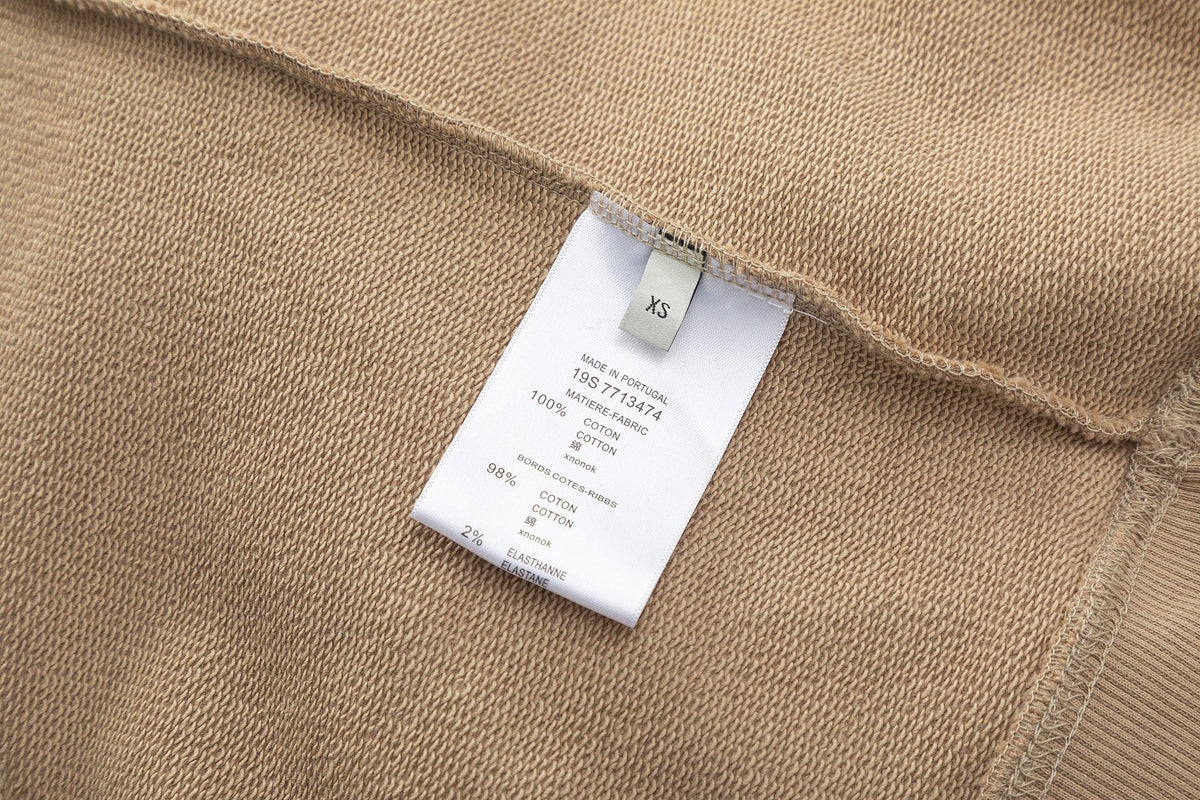 GUCCI Stripe-detail Gg Hoodie In Paste