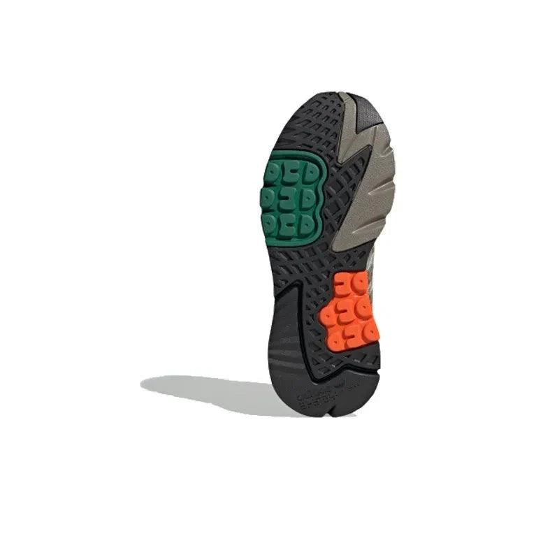 Adidas Originals Nite Jogger 'Sesame Black/Bold Green'