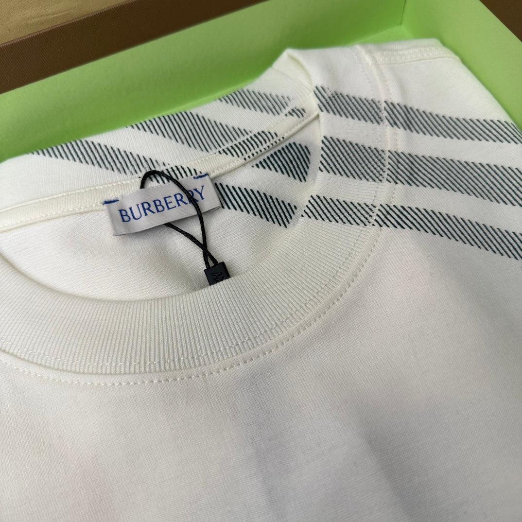 Burberry T-Shirt Without Collar 'White'
