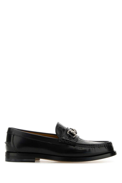 GUCCI Men's Leather Loafers - Size L