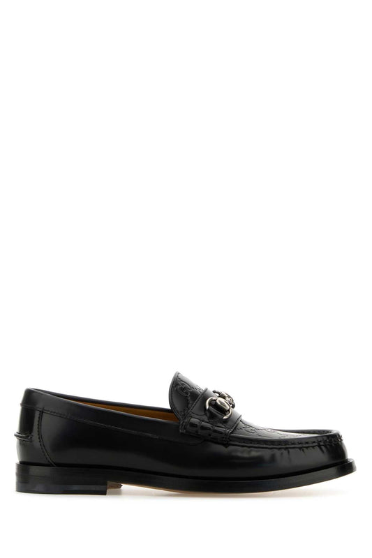 GUCCI Men's Leather Loafers - Size L