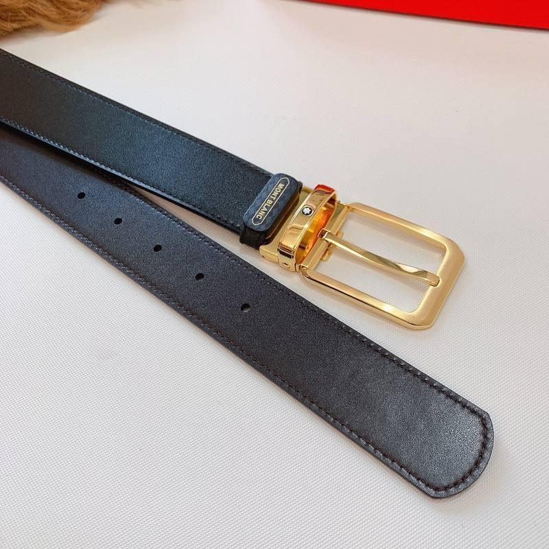 Mont Blanc Men's Belt 'Black'