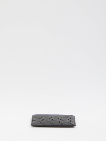 BOTTEGA VENETA Mini Woven Credit Card Holder