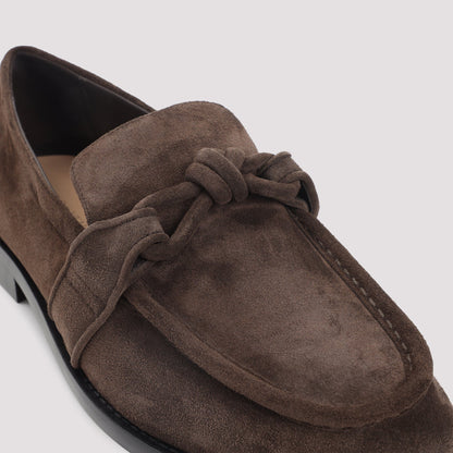 BOTTEGA VENETA Astaire Loafer with Tone-on-Tone Knot Detail