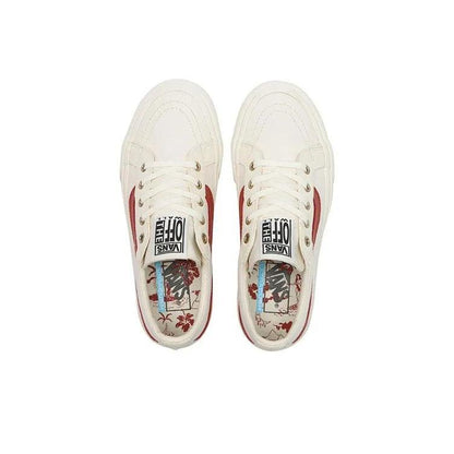 Vans SK8-Low 'White Red'