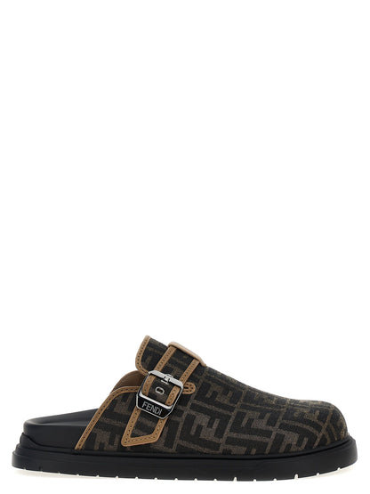 Fendi 'Ff' Sabots