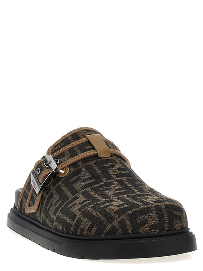Fendi 'Ff' Sabots
