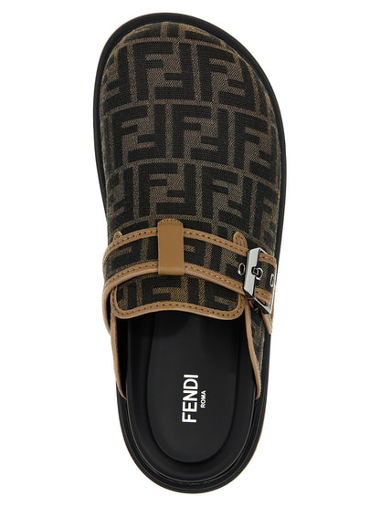 Fendi 'Ff' Sabots