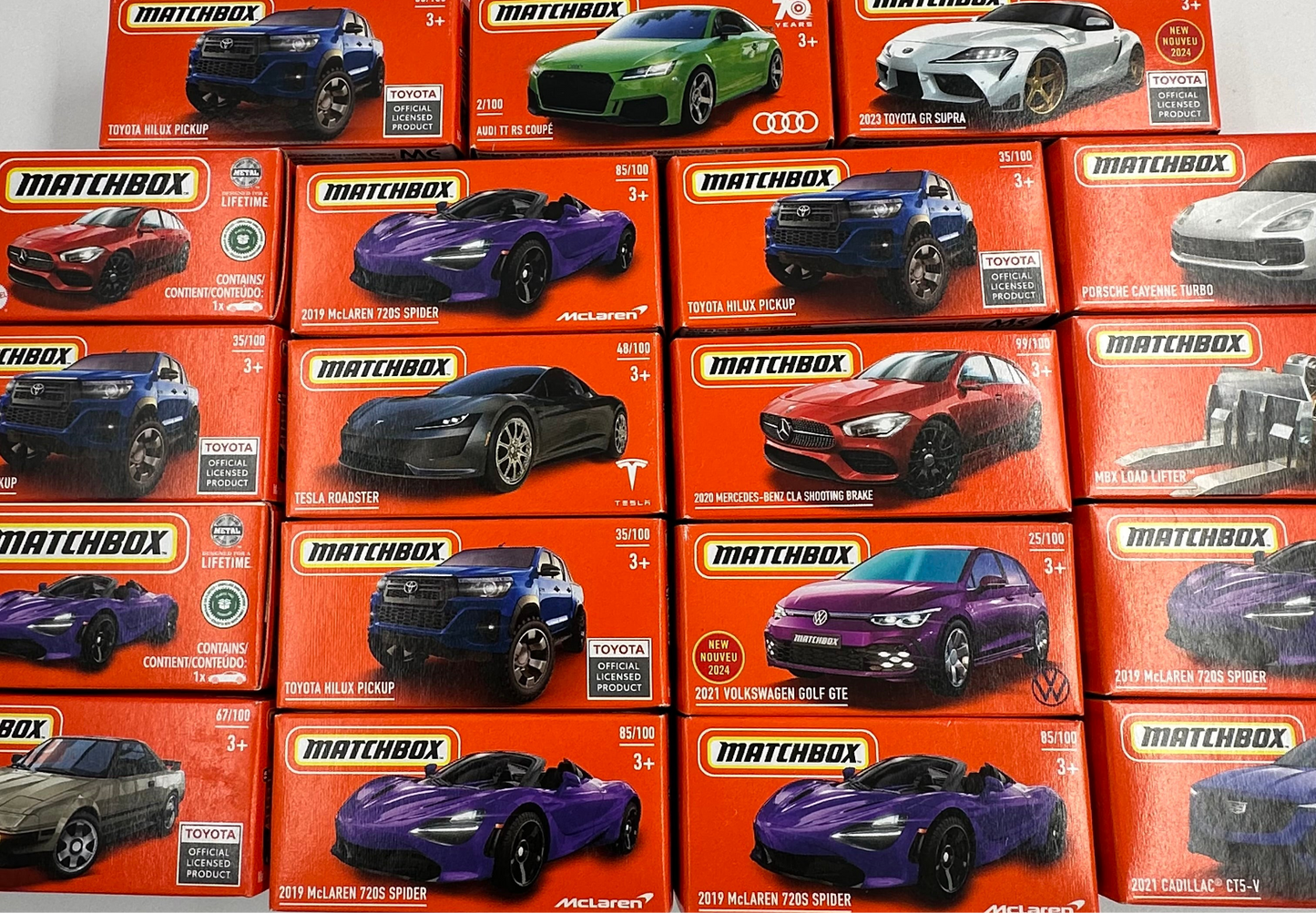 Matchbox Power Grabs box 1:64 assorted