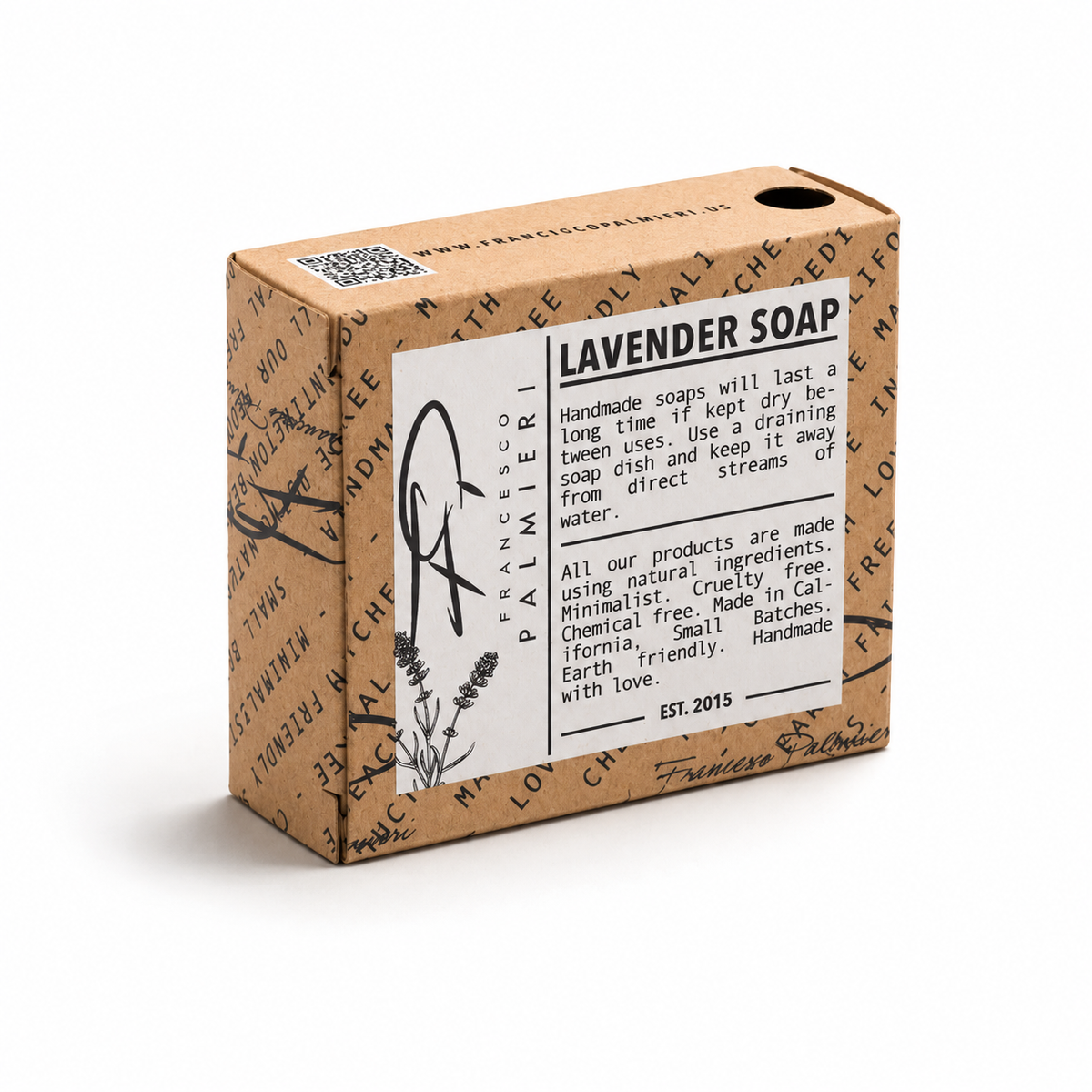 SOAP BAR - LAVENDER — photo 2 of 5