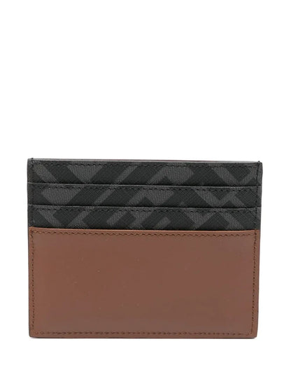 FENDI Mini Leather Card Holder with Seven Slots