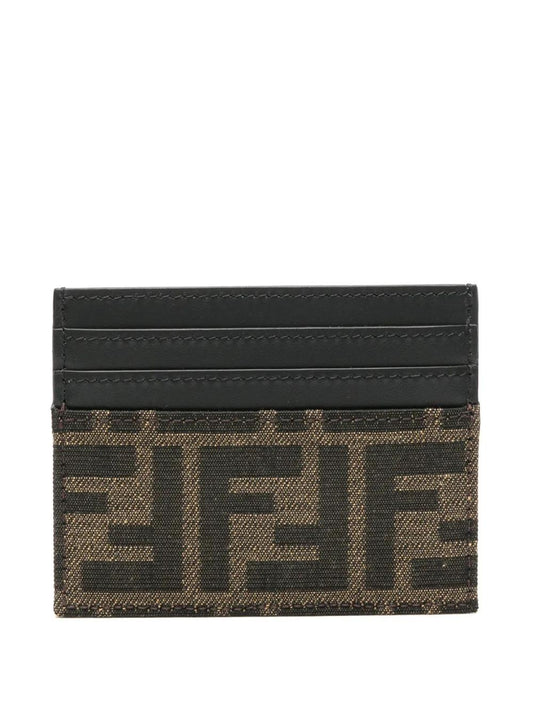FENDI Mini Jacquard Card Holder - FW25