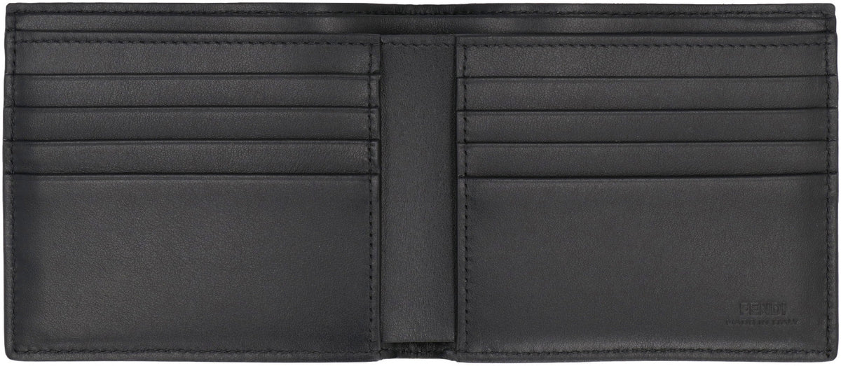 FENDI Jacquard Bi-Fold Wallet