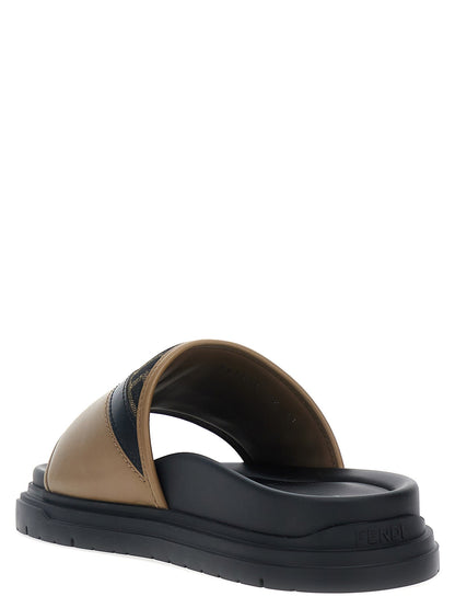Fendi 'Fendi Diagonal' Sandals