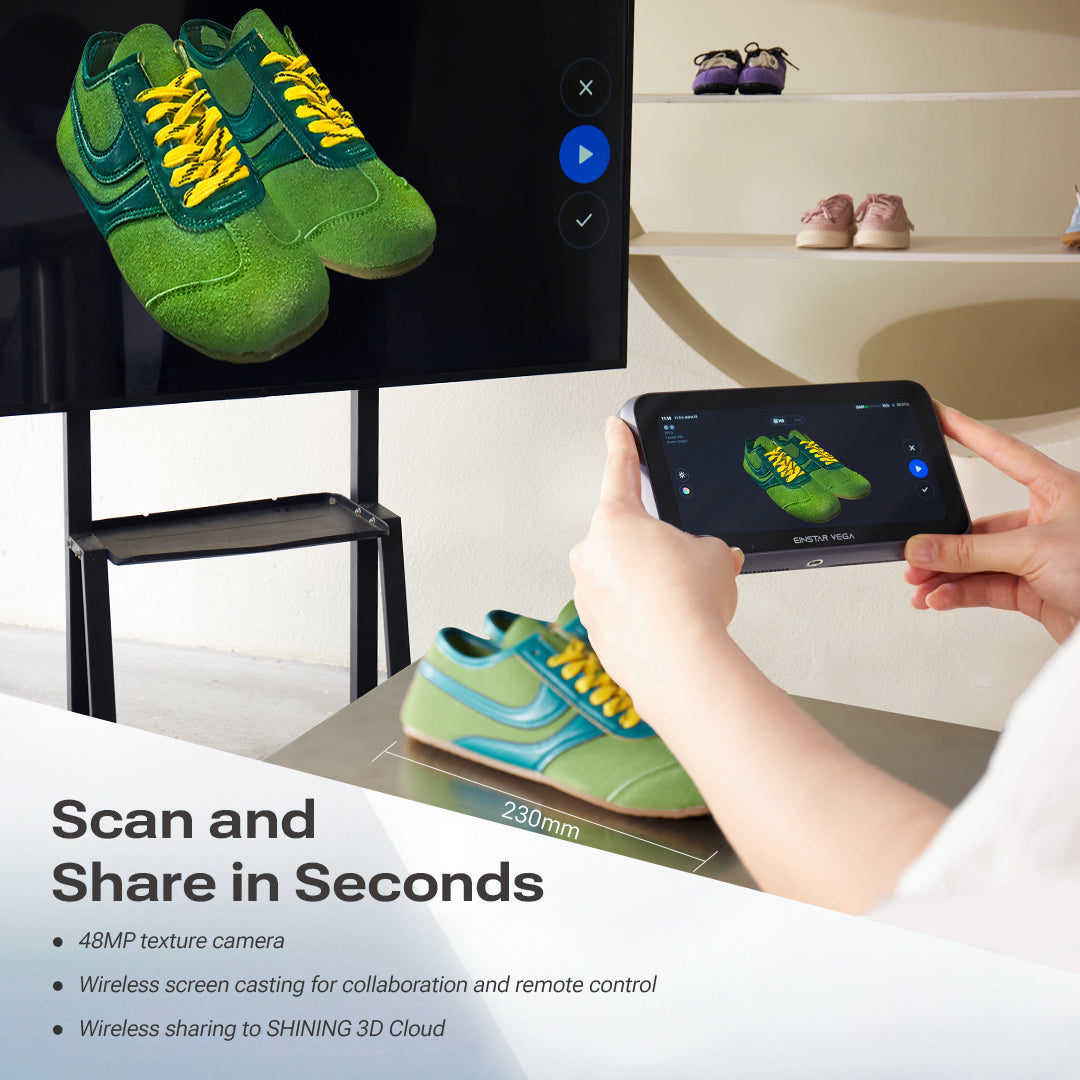 EINSTAR VEGA-Wireless All-In-One 3D Scanner — photo 9 of 10