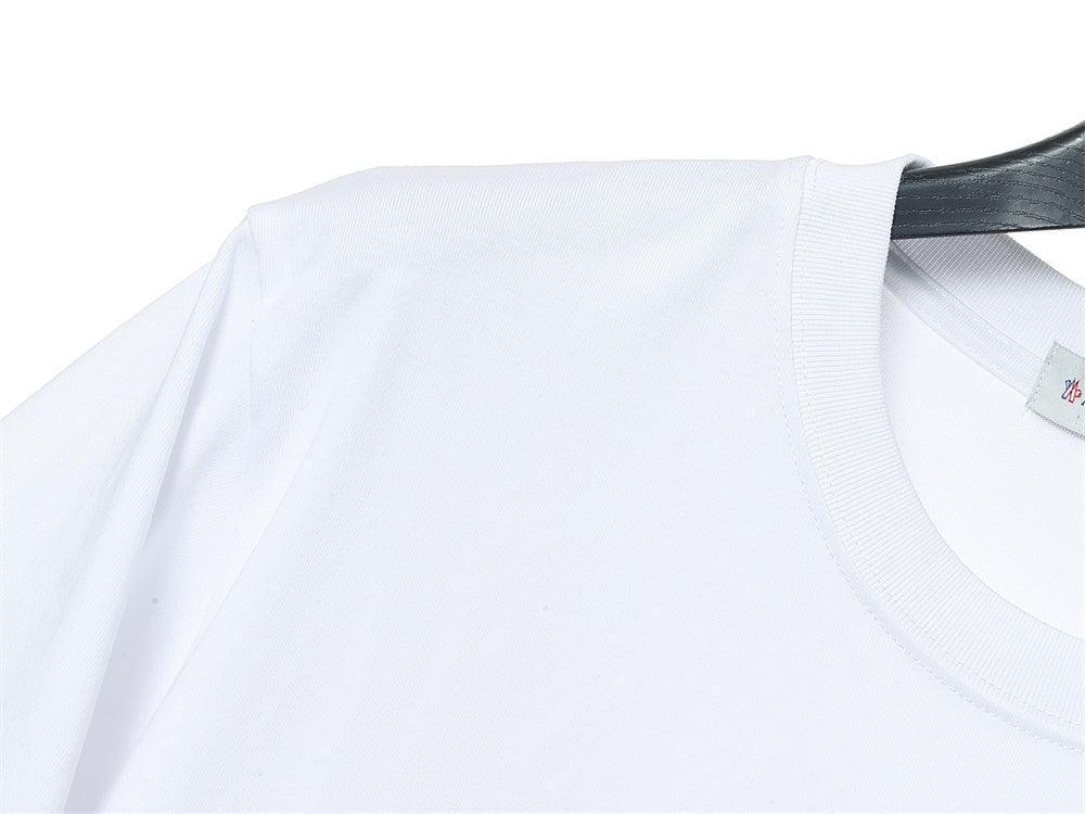 Moncler T-Shirt Without Collar 'White'