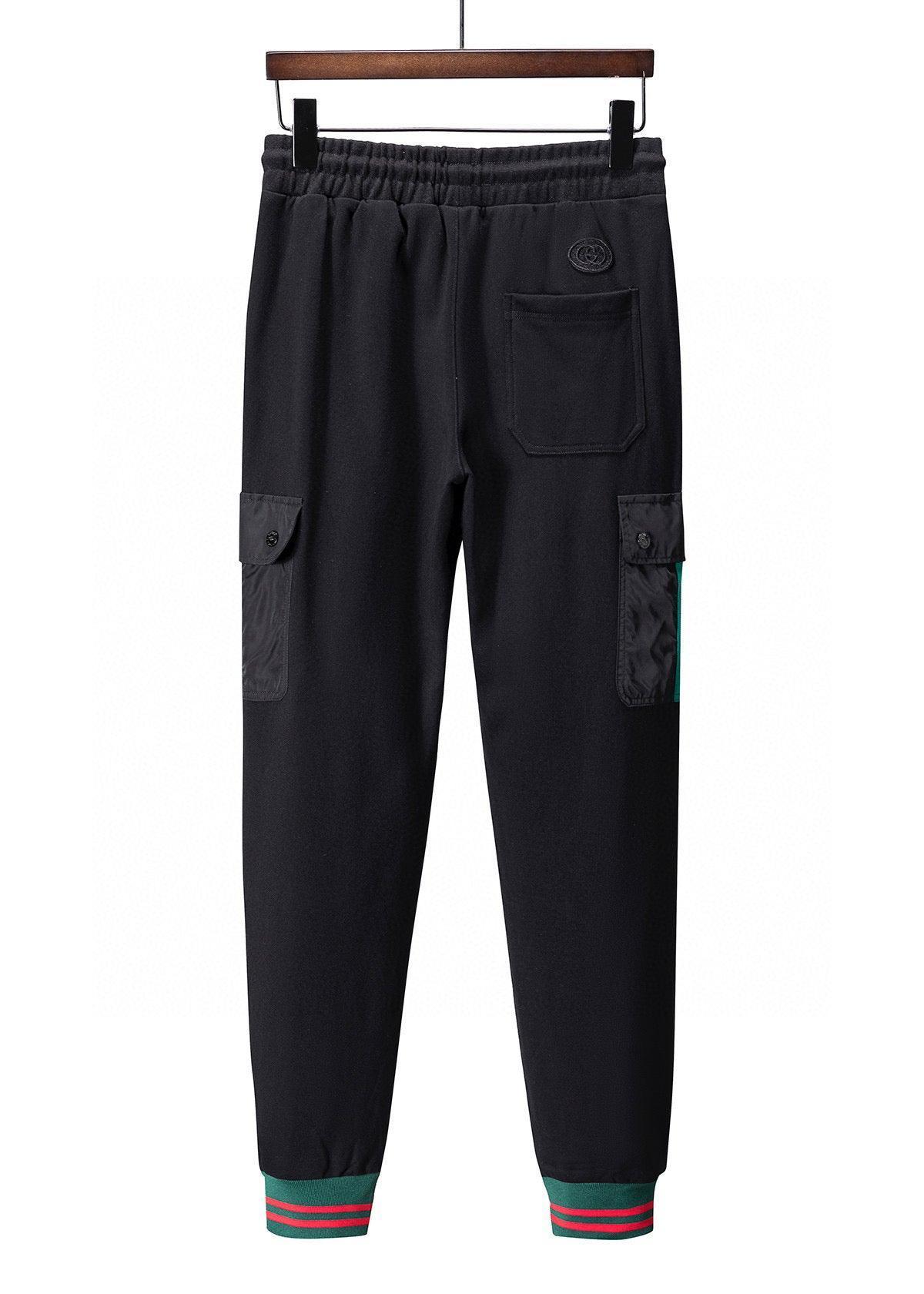Gucci Long Pant 'Black/Green/Red'