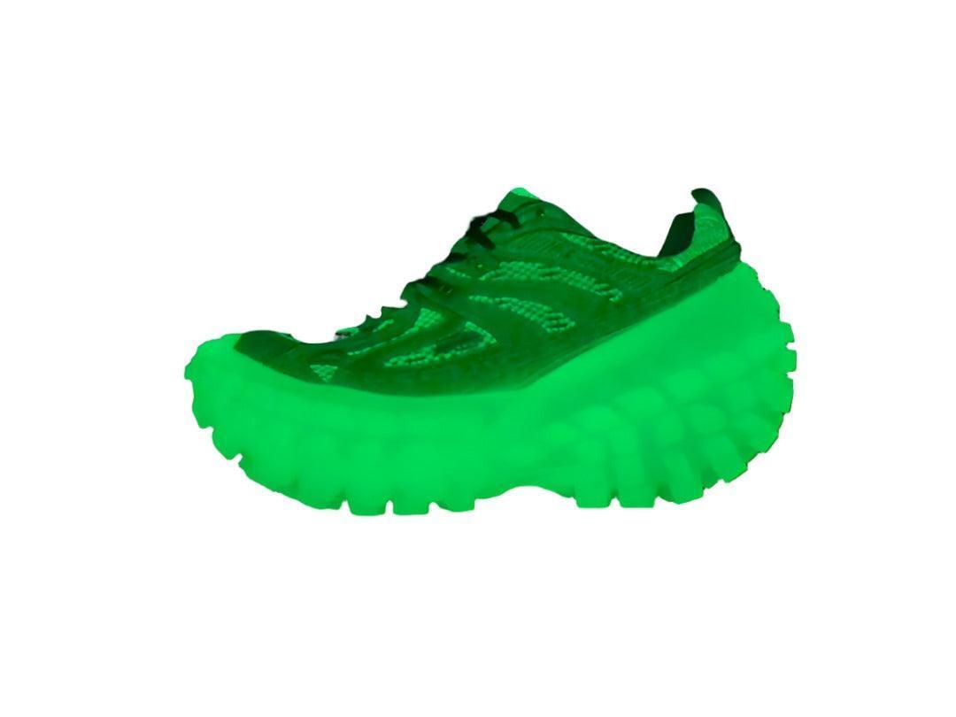 BALENCIAGA DEFENDER 'White-Green Phosphoric'