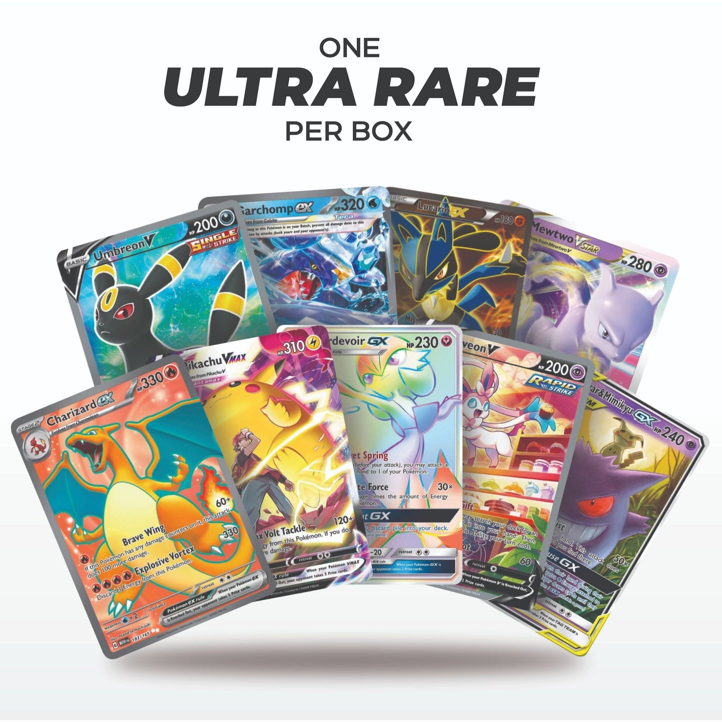 Paquete de batalla ultrarraro de Pokémon - ¡Más de 100 cartas garantizadas!