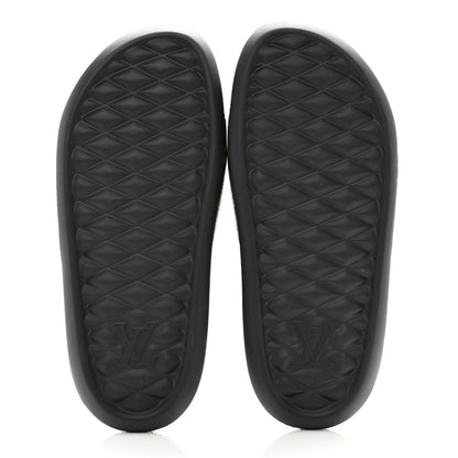 Louis Vuitton  Rubber Monogram Men's Waterfront Mules 'Brown'