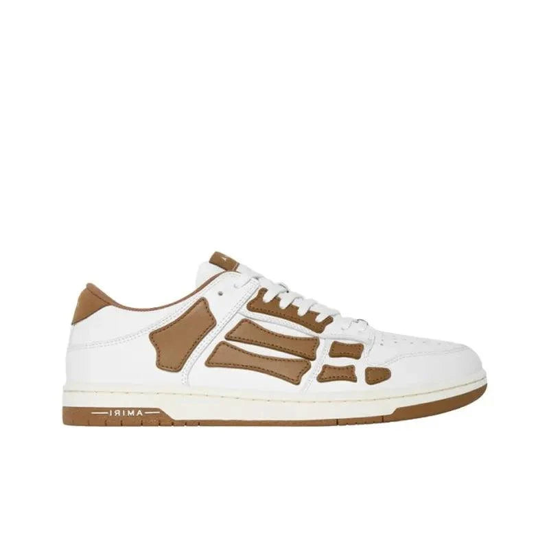 AMIRI Skel Top Low 'White Brown'