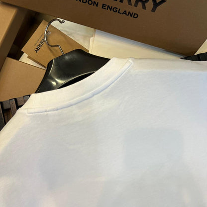 Burberry T-Shirt Without Collar 'White'