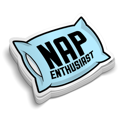 Nap Enthusiast -  Hard Hat Decal — photo 1 of 2