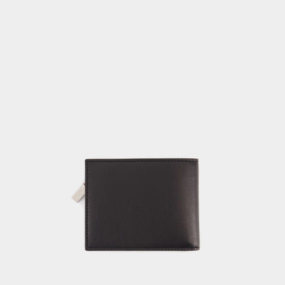 ALEXANDER MCQUEEN Men's 2-in-1 Mini Leather Wallet