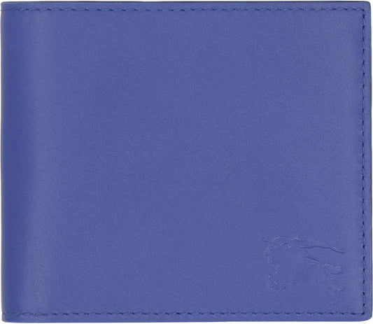 BURBERRY Mini Leather Flap-Over Wallet