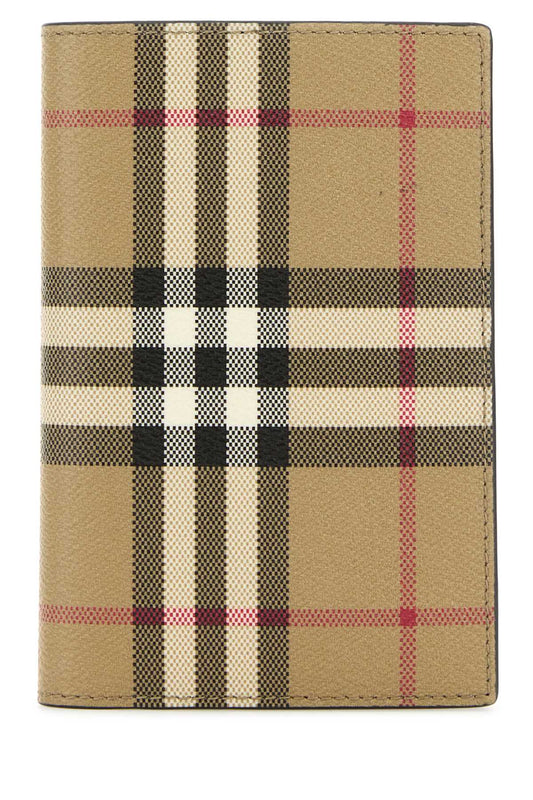 BURBERRY Mini Printed Canvas Wallet