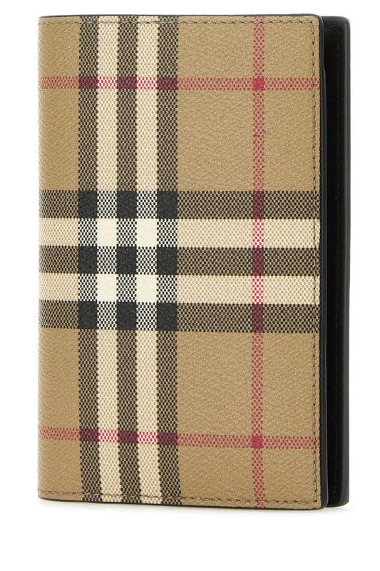 BURBERRY Mini Printed Canvas Wallet