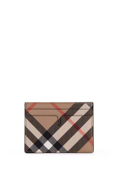 BURBERRY Mini Check Credit Card Holder