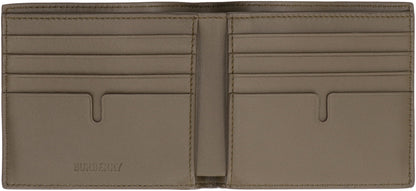BURBERRY Mini Check Print Wallet