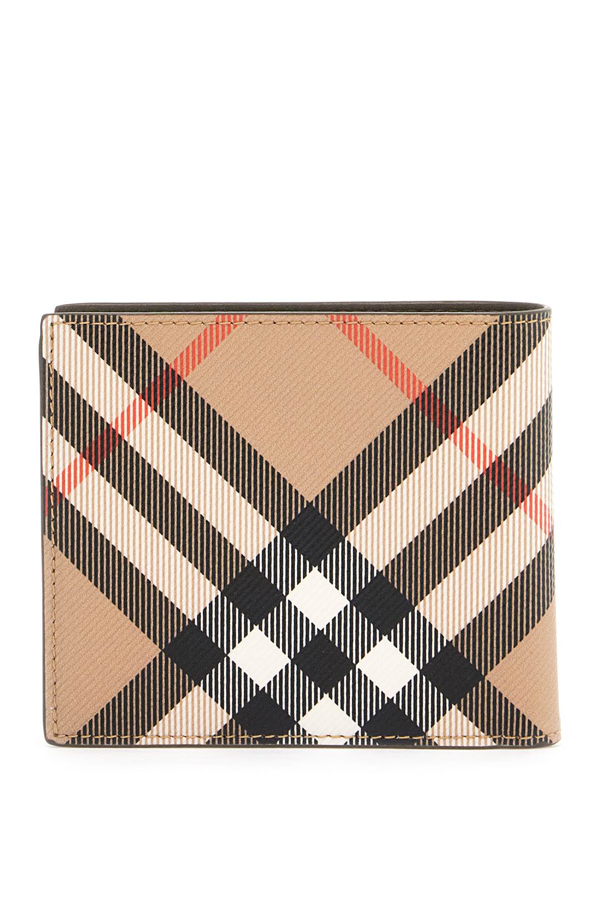 BURBERRY Check Bifold Wallet