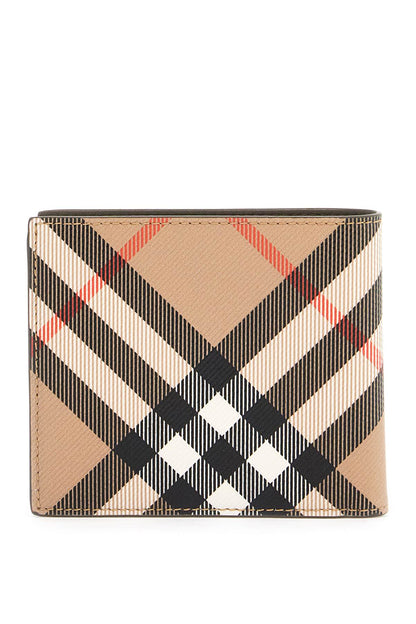 BURBERRY Check Bifold Wallet