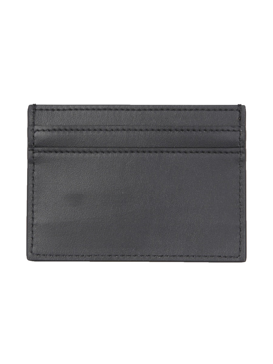 MOSCHINO COUTURE Couture Card Holder with Logo - Mini Design
