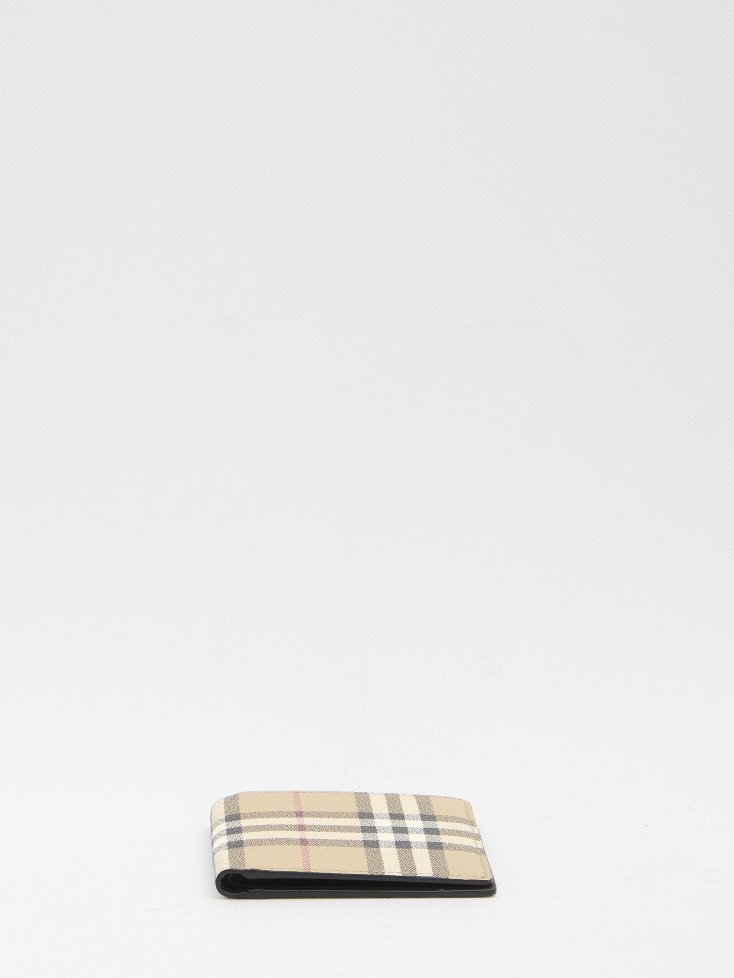 BURBERRY Mini Check Book Wallet