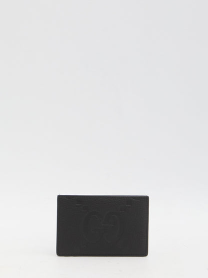 GUCCI Maxi GG Leather Card Holder