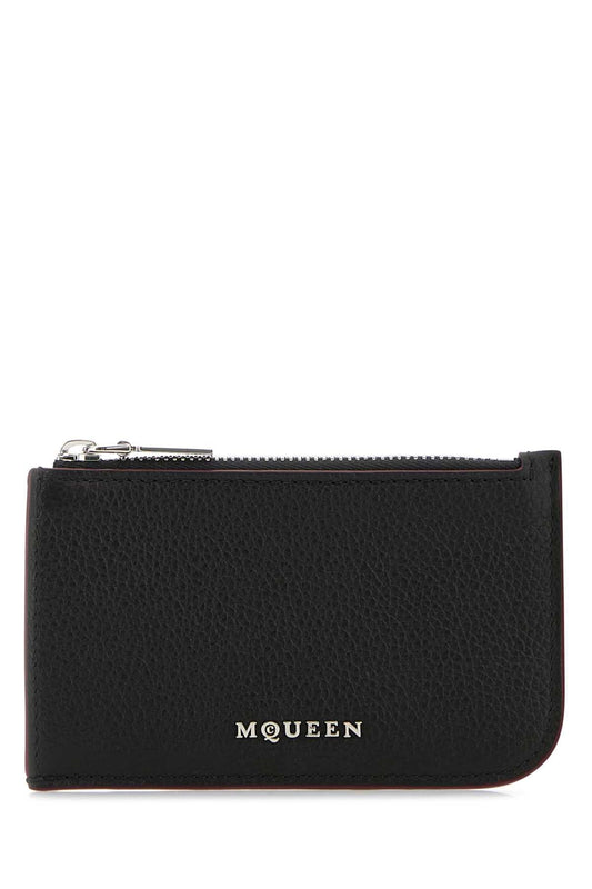 ALEXANDER MCQUEEN Mini Leather Card Holder