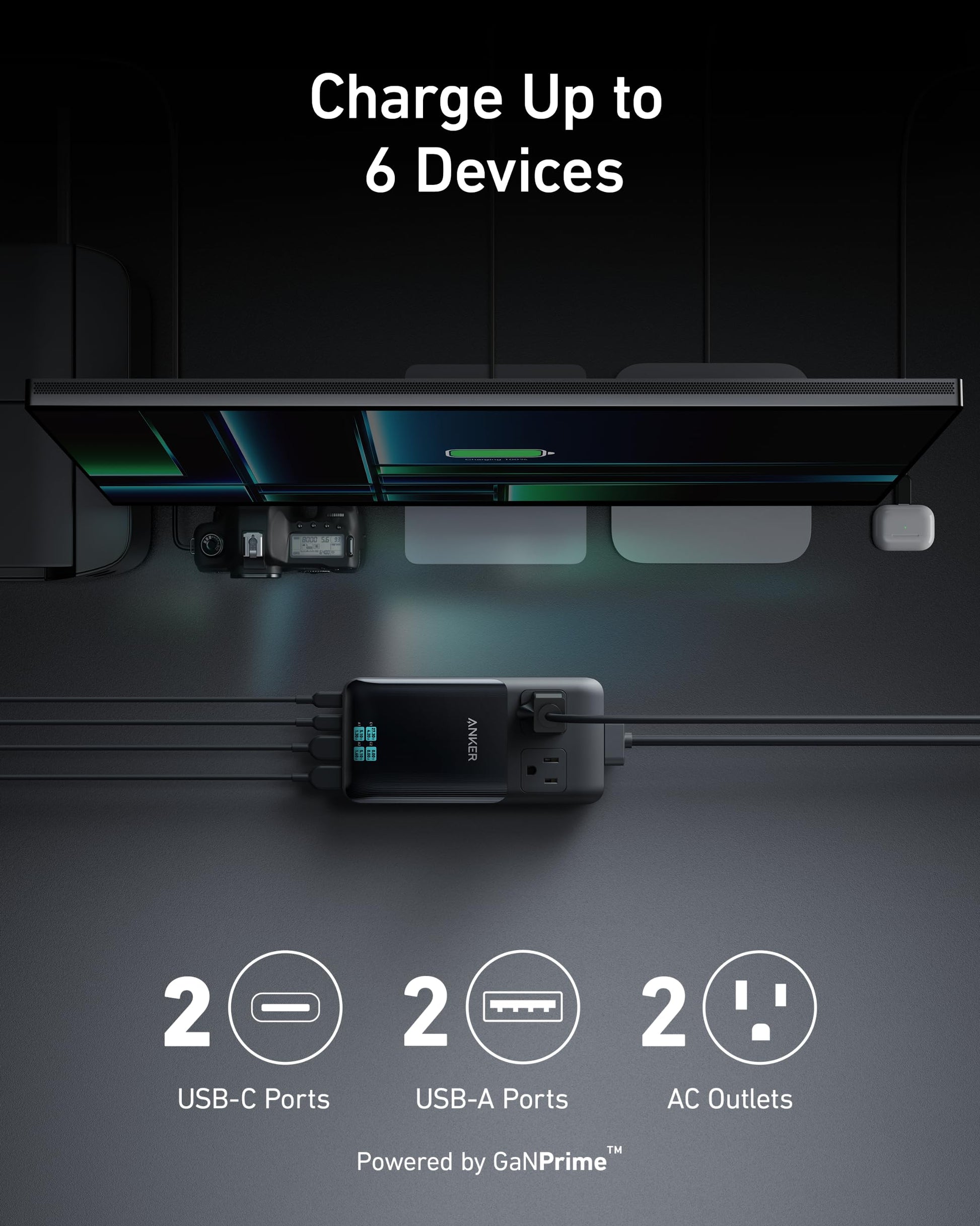 Anker Prime 6-in-1 Charging Station (140W) — photo 2 of 6