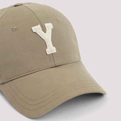 SAINT LAURENT Cotton Baseball Cap for Men - FW25 Collection