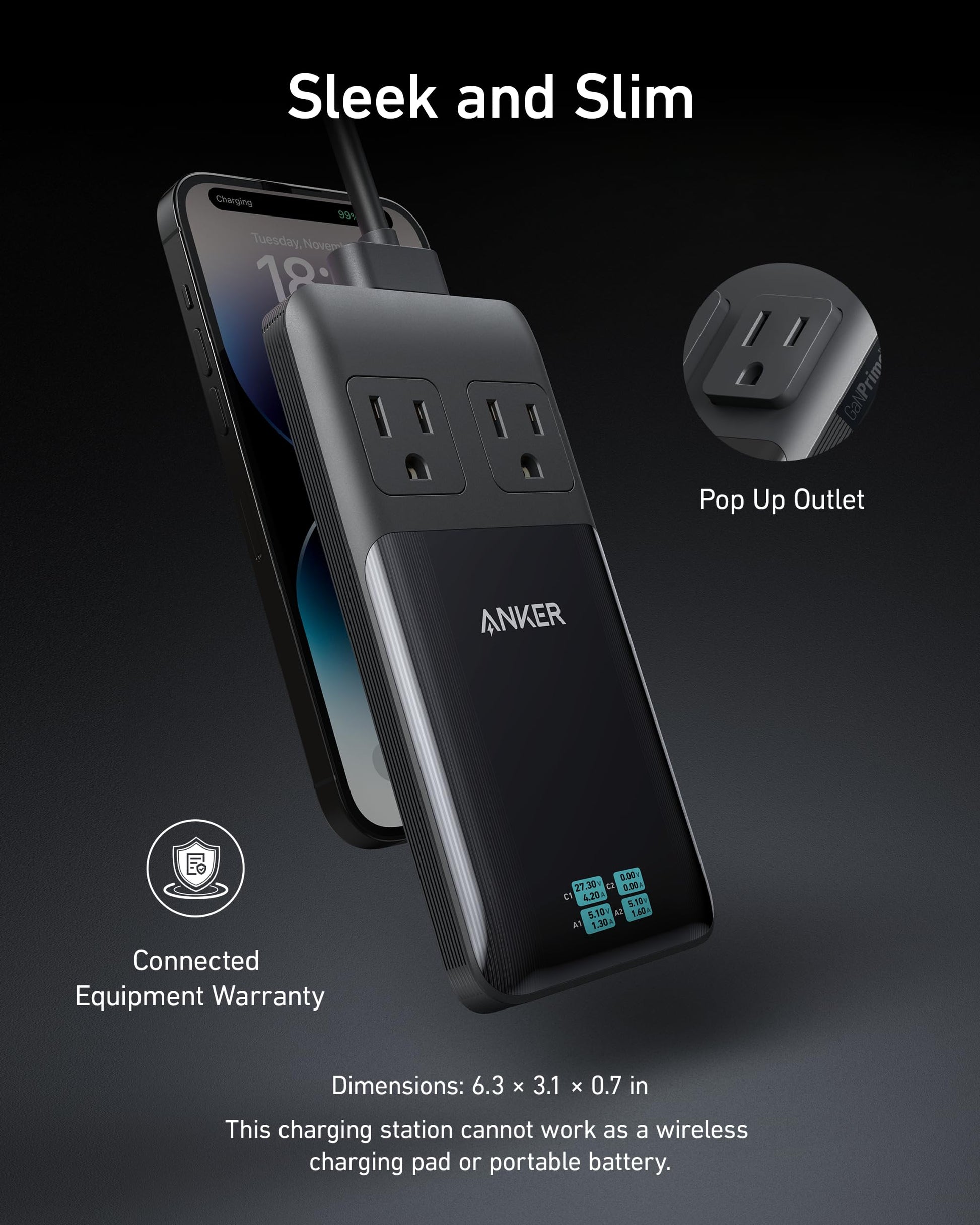 Anker Prime 6-in-1 Charging Station (140W) — photo 4 of 6