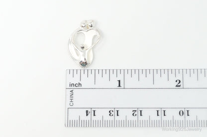 Vintage Native American Carolyn Pollack Relios Family Sterling Silver Pendant