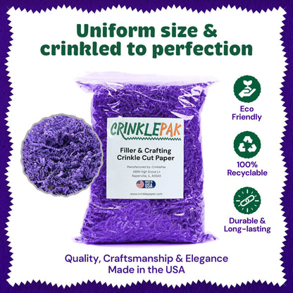 10lb Purple Crinkle Paper
