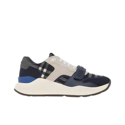 Burberry Check Sneakers 'Dark Charcoal Blue'