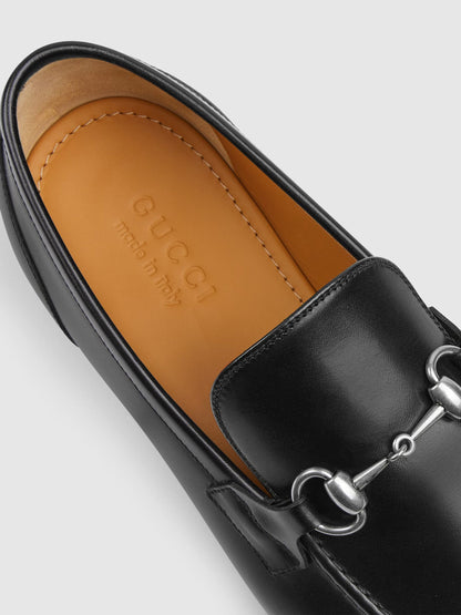 GUCCI Jordaan Loafer with Horsebit Detail - Men's 1.5cm Heel
