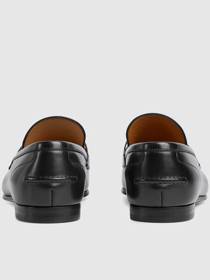 GUCCI Jordaan Loafer with Horsebit Detail - Men's 1.5cm Heel